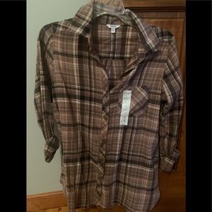 Sonoma xtra small light flannel.
